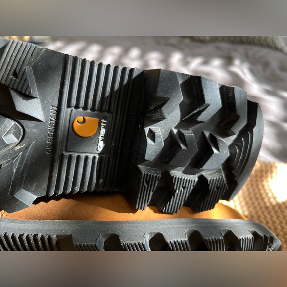 7.5 Carhartt womens Cwp1250 Safety Toe Work Boot Industrial Shoe, Bison - Picture 11 of 12